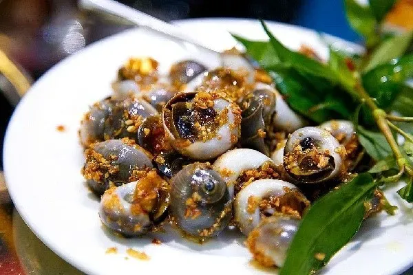 Bún riêu mọc giòn