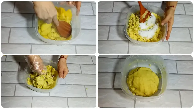 Cách làm bánh khoai lang dừa nạo giòn ngon lạ miệng