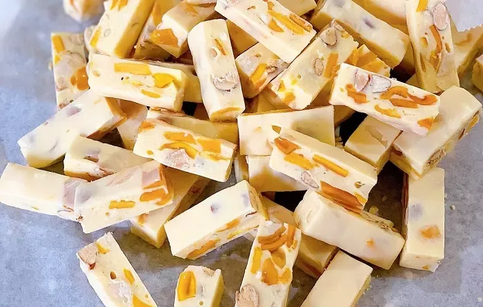 Cách Làm Kẹo Nougat Với Marshmallow, Lòng Trắng Trứng