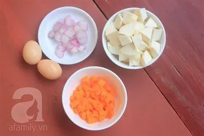 Cách làm món cơm chiên khoai lang cho bữa sáng ngon miệng