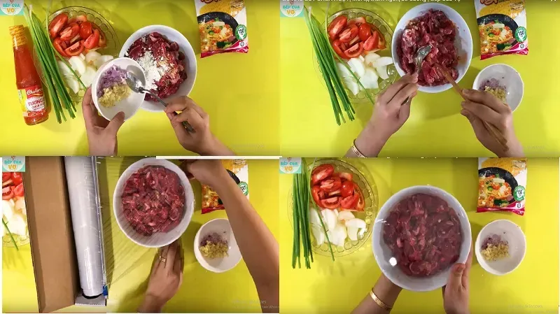 Cách nấu món thịt bò xào cà chua thơm ngon, bổ dưỡng chỉ trong 15 phút