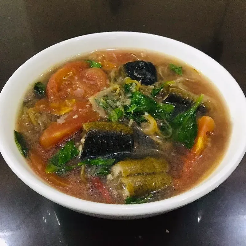 Công thức làm món canh chua lươn bông s.úng ăn là ghiền