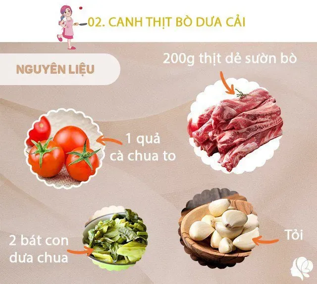 Hôm nay nấu gì: Bữa tối 3 món dễ nấu cho ngày thời tiết “khó ở”