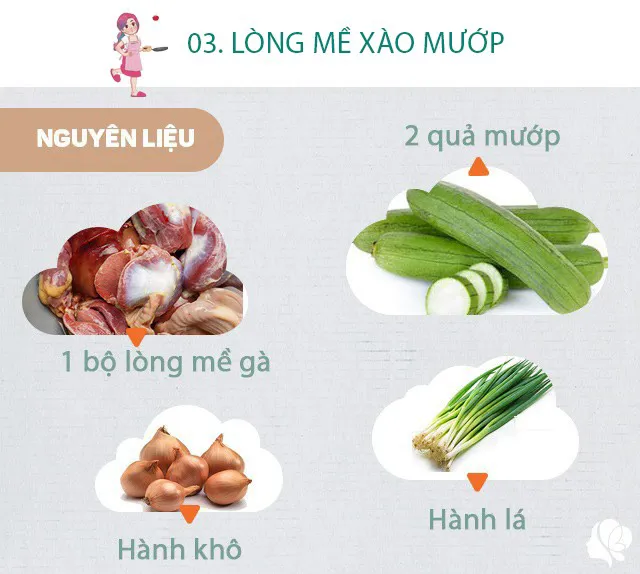 Hôm nay nấu gì: Cơm tối 3 món đậm đà cho ngày lạnh