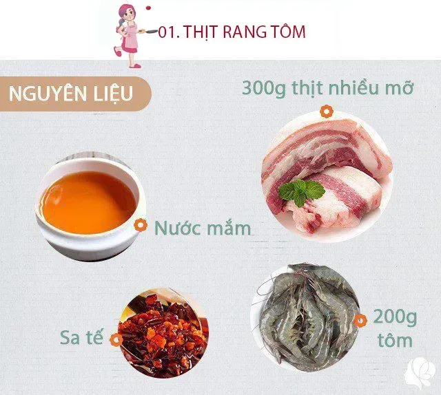 Hôm nay nấu gì: Cơm tối dân dã nhưng đậm đà dễ ăn