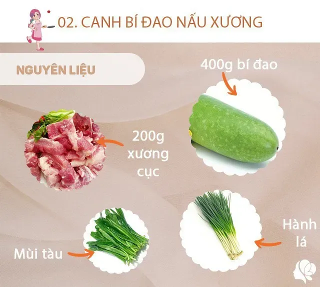 Hôm nay nấu gì: Mâm cơm toàn món dân dã hội tụ, nhìn mà nước miếng chảy ròng ròng