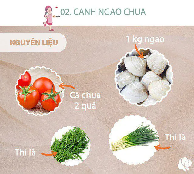 Hôm nay nấu gì: Thực đơn bữa chiều dễ nấu mà ngon từ món chính đến phụ