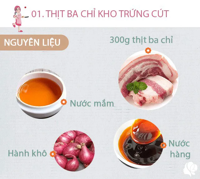 Hôm nay nấu gì: Trời lạnh nấu 3 món này ăn cực trôi cơm