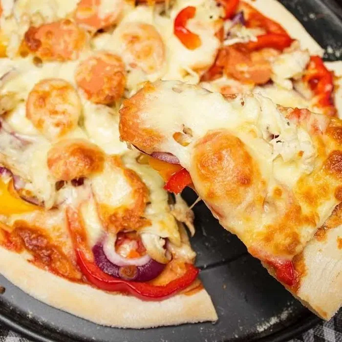 Mẹo làm món pizza bò bằng nồi chiên không dầu thơm ngon đơn giản