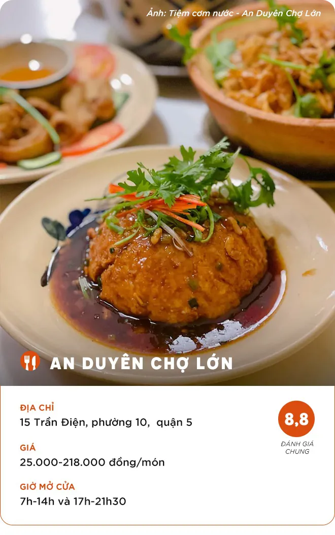 10 quán bán món Hoa ở khu Chợ Lớn