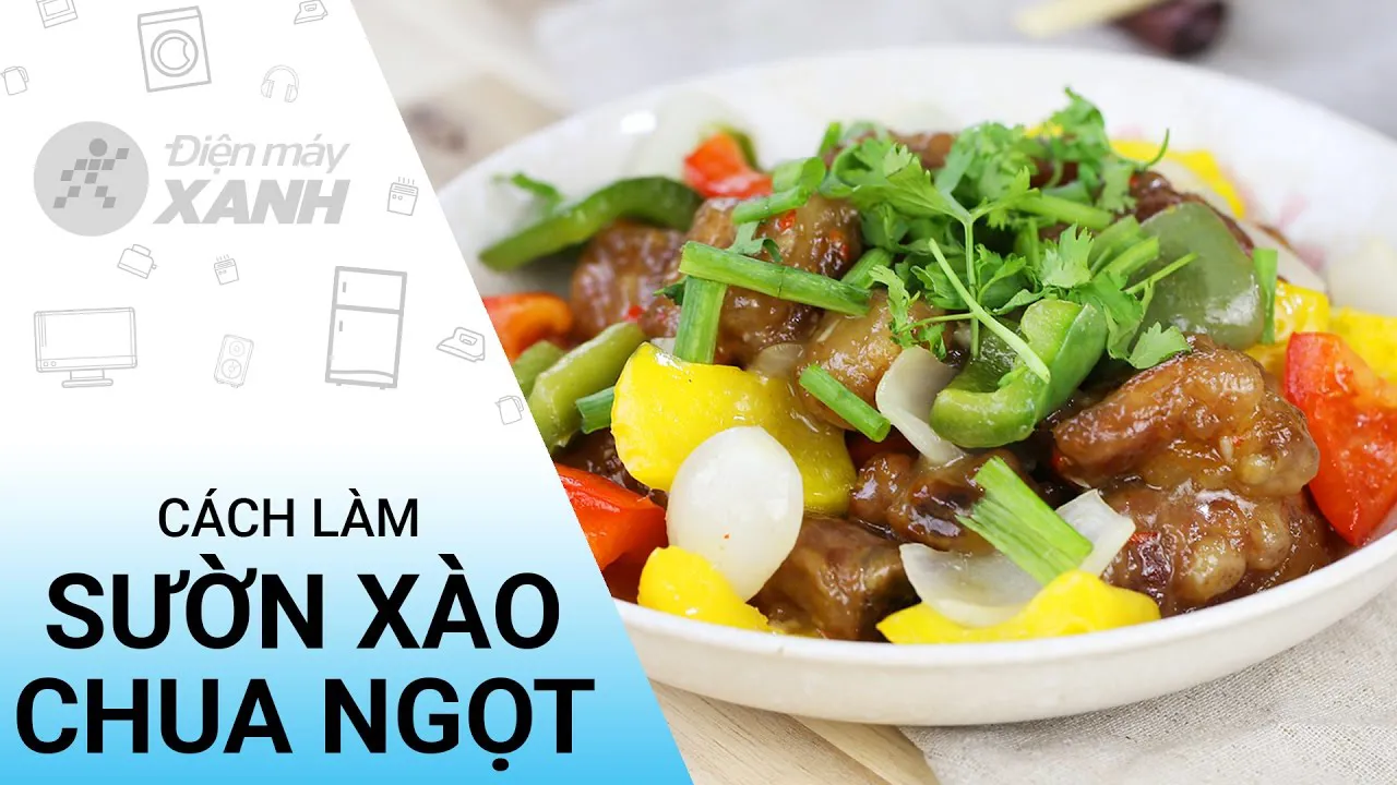 2 tuyệt chiêu làm sườn xào chua ngọt ngon đúng điệu và đơn giản tại nhà