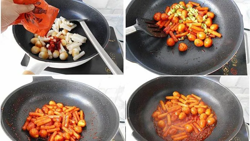 3 cách làm Tokbokki (bánh gạo Hàn Quốc) thơm ngon chuẩn vị