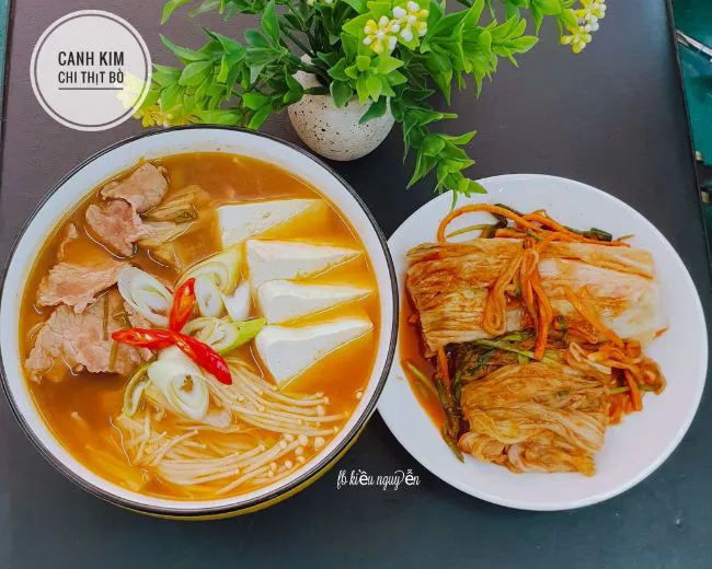 4 cách nấu canh kim chi cay cay cực ngon cho bạn tha hồ đổi món