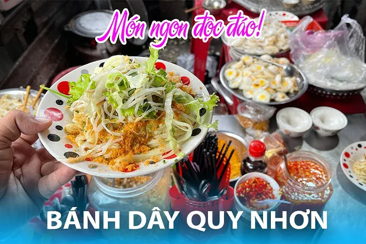 Bánh dây Bồng Sơn – Đặc sản khó chối từ của miền đất võ