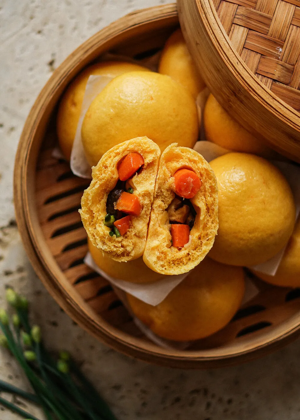 Bí quyết làm bánh bao cà rốt thơm ngon, giàu dinh dưỡng