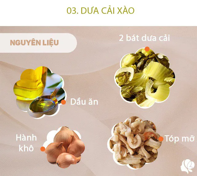 Các món ngon từ dưa cải muối chua giúp chống ngán, kích thích vị giác