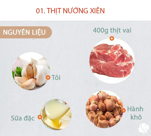 Cách chế biến thịt nướng ngũ vị đến đầu bếp cũng phải khen