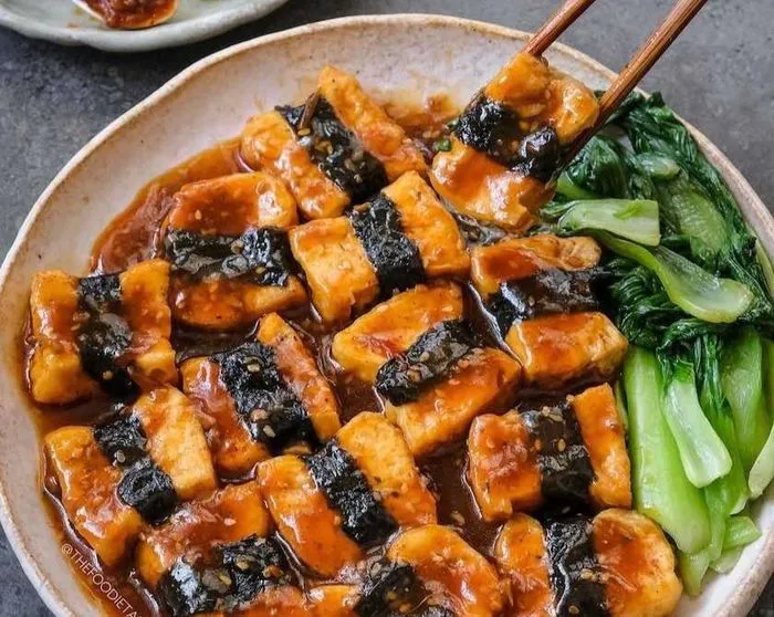 Cách làm đậu phụ sốt teriyaki đơn giản