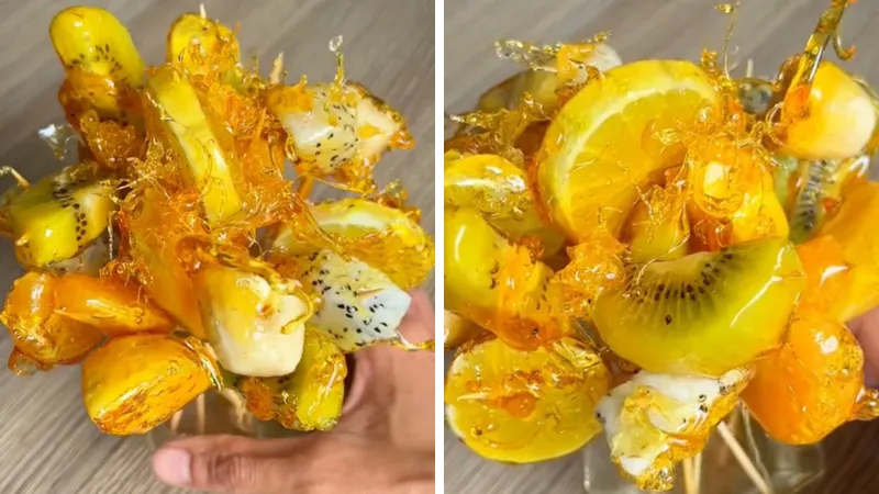Cách làm kẹo trái cây đủ màu cho ngày Tết