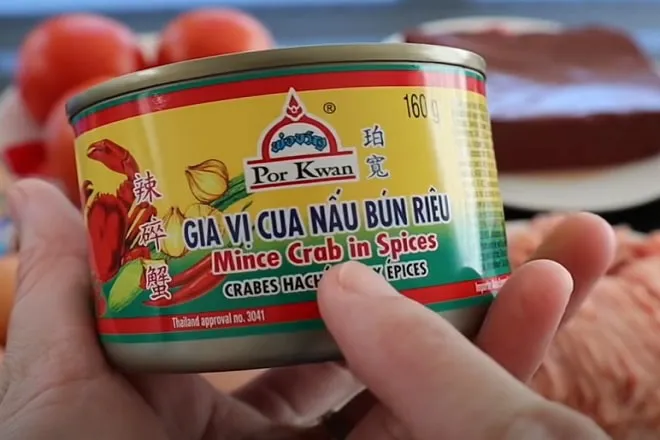 Cách nấu bún riêu thịt đơn giản nhất cho người bận rộn