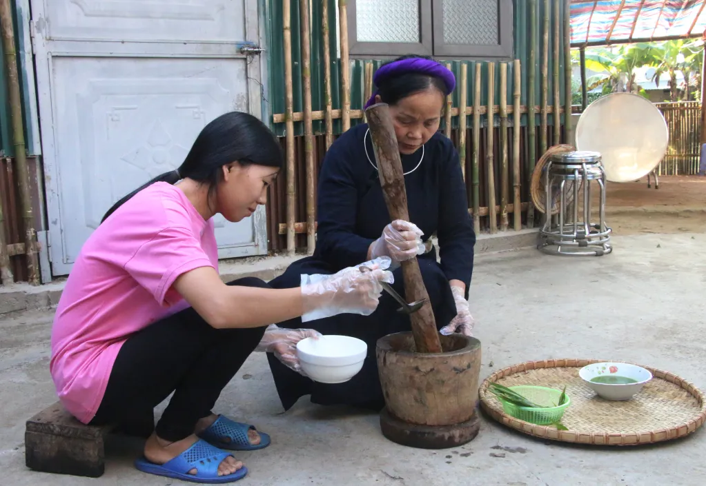 Cơm mới lá gừng – Ngọt thơm hương vị núi rừng Bình Liêu