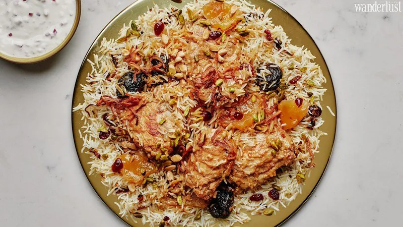 Cơm trộn Biryani: Hấp dẫn món ngon truyền thống Ấn Độ