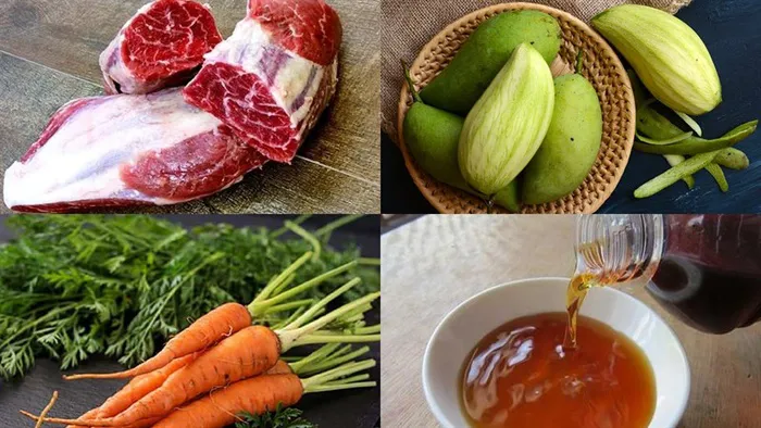 Cuối tuần làm gỏi xoài xanh bắp bò giòn ngon chồng con khen không ngớt lời