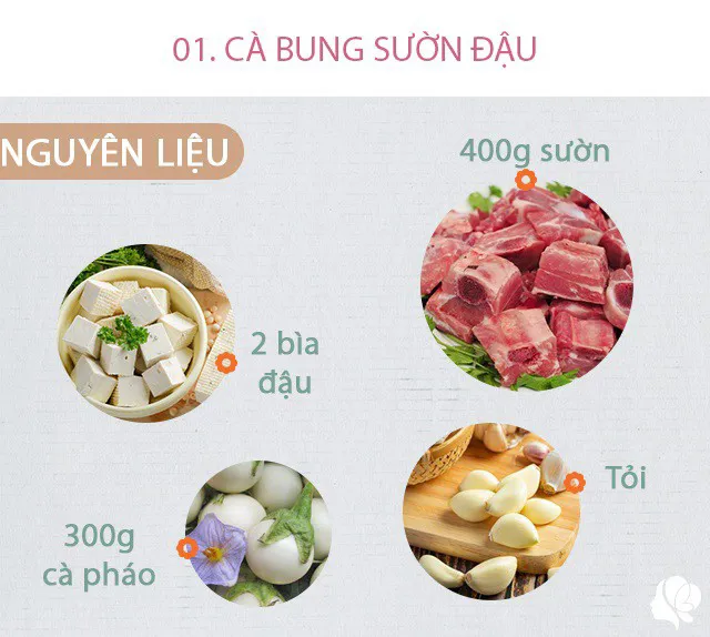 Hôm nay ăn gì: Cơm chiều 4 món vừa ngon dễ làm lại cực hợp thời tiết