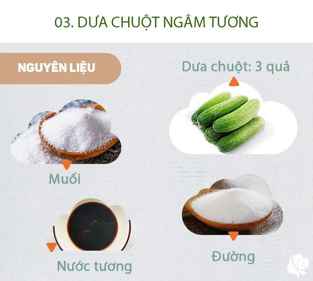 Hôm nay nấu gì: Bữa chiều có món “ăn trôi cả nồi”, thêm loại quả siêu giàu vitamin C giòn giòn đã miệng