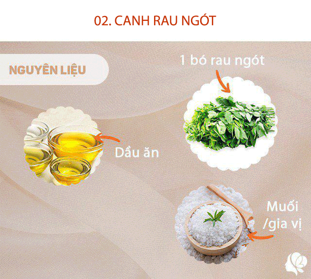 Hôm nay nấu gì: Bữa chiều có món phụ tươi mát, món chính siêu giàu sắt ăn đại bổ lại tốn cơm