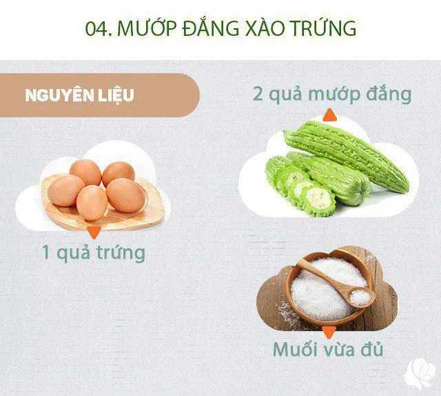 Hôm nay nấu gì: Bữa chiều có món phụ tươi mát, món chính siêu giàu sắt ăn đại bổ lại tốn cơm