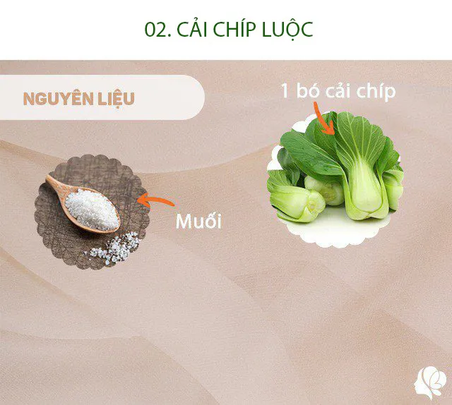 Hôm nay nấu gì: Bữa chiều ít thịt nhiều rau nhưng ăn cực cuốn, nhìn mâm cơm xanh mướt mà vẫn mê