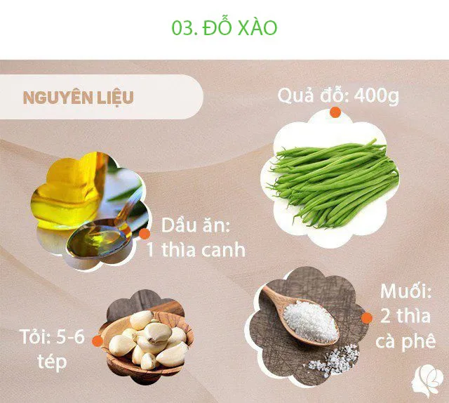 Hôm nay nấu gì: Bữa chiều ít thịt nhiều rau nhưng ăn cực cuốn, nhìn mâm cơm xanh mướt mà vẫn mê