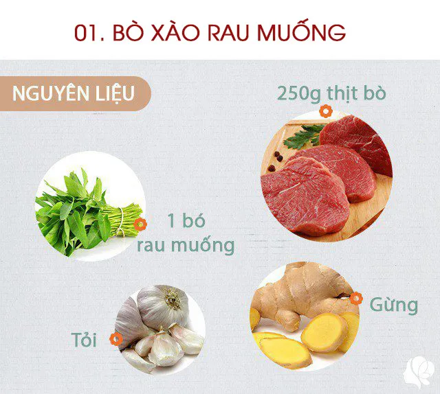 Hôm nay nấu gì: Bữa cơm chiều nhẹ nhàng cho ngày Tất niên để chuẩn cỗ Tết sắp “ập vào người”