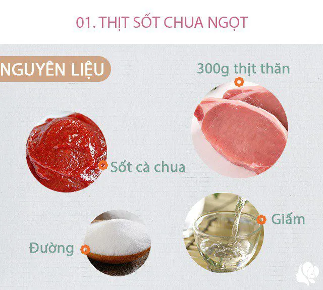 Hôm nay nấu gì: Cơm chiều 3 món đơn giản nhưng ngon, bảo sao cứ tan làm là ông xã về nhà ăn ngay!