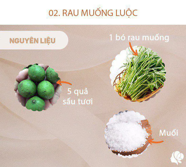 Hôm nay nấu gì: Cơm chiều 3 món siêu ngon, bổ dưỡng cho cả nhà