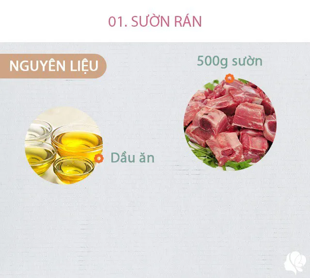 Hôm nay nấu gì: Cơm chiều 3 món vừa dễ nấu lại ngon, thêm món nhậu giòn sần sật quá hợp ngày nóng