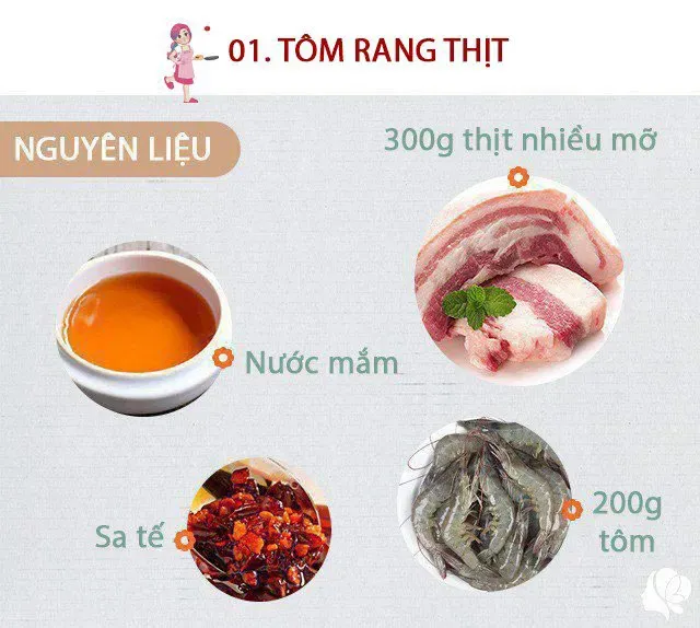 Hôm nay nấu gì: Cơm chiều chuẩn vị đồng quê mà hấp dẫn, ai thấy cũng thèm