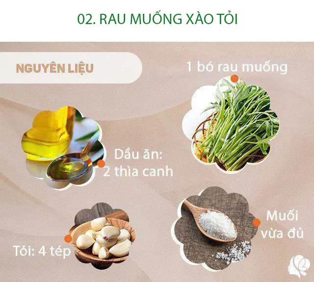 Hôm nay nấu gì: Cơm chiều có món chính nhìn quen nhưng vị lạ, món phụ chỉ có giá vài nghìn đồng nhưng trôi cơm