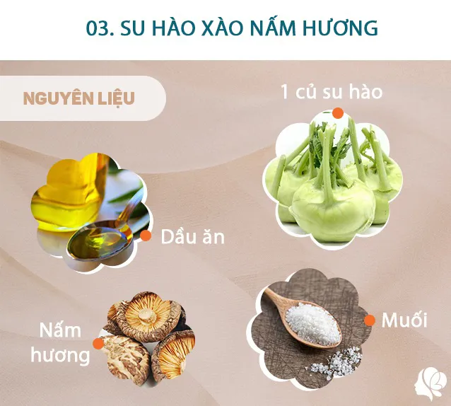 Hôm nay nấu gì: Cơm chiều toàn món dân dã nhưng trôi cơm, mỗi người ăn 2 bát vẫn thèm