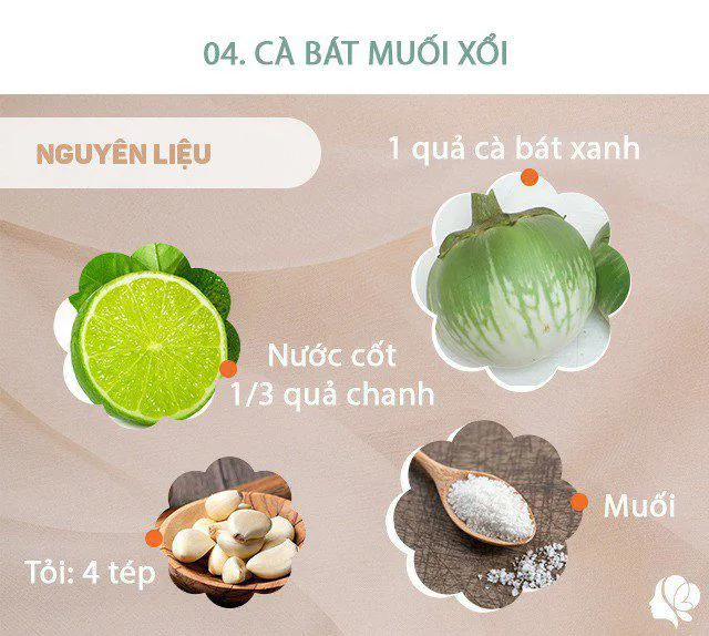 Hôm nay nấu gì: Cơm chiều toàn món dân dã nhưng trôi cơm, mỗi người ăn 2 bát vẫn thèm