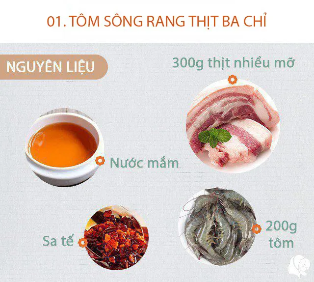 Hôm nay nấu gì: Cơm chiều toàn món mùa hè, nhìn đã thấy mát mắt muốn ăn ngay