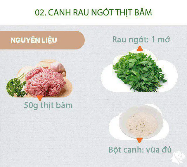 Hôm nay nấu gì: Không cần đắt đỏ, bữa cơm chỉ 4 món đơn giản này cũng đủ làm cả nhà no căng bụng