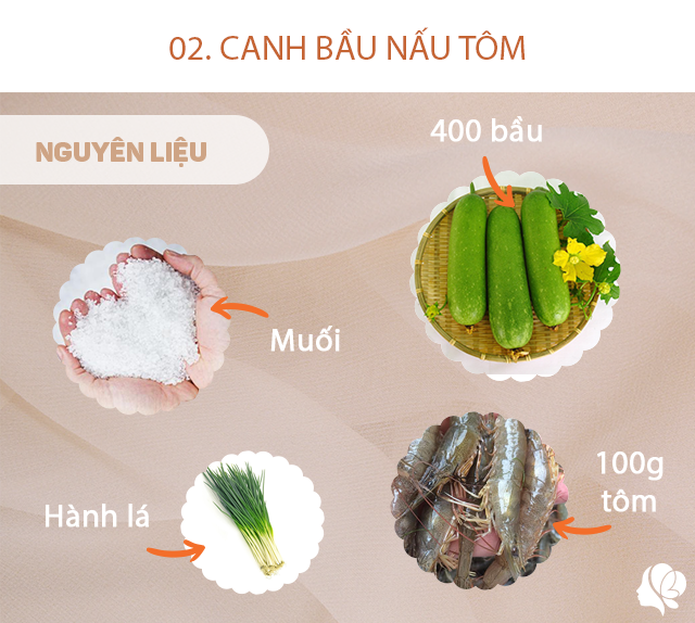 Hôm nay nấu gì: Thực đơn 4 món cho ngày nóng, dễ nấu lại ngon miệng