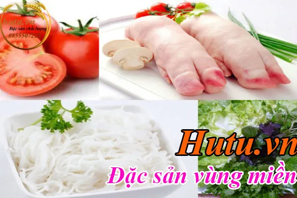 Mách nhỏ công thức làm món bún mọc chân giò ngon như nhà hàng