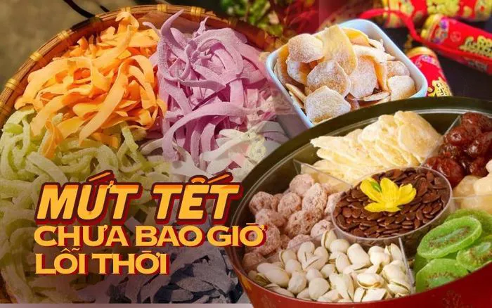 Mứt Tết truyền thống – món ăn chưa bao giờ lỗi thời, đến cả giới trẻ cũng tự tay làm để nhâm nhi trong năm mới