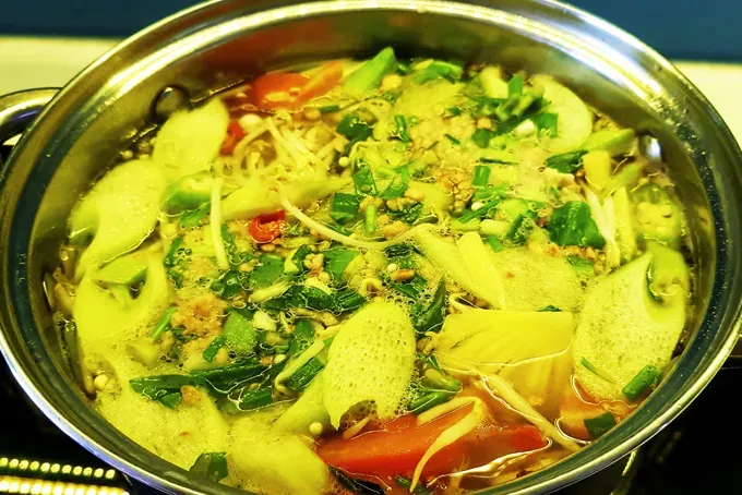 Nồi canh chua mùa nắng