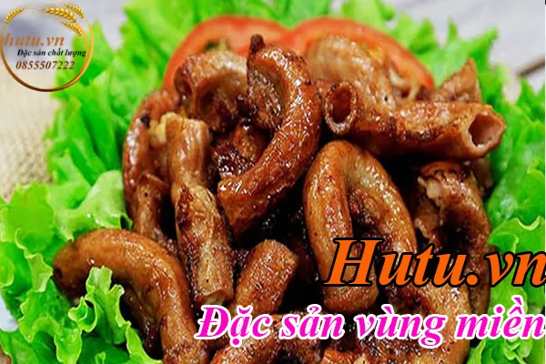 Ruột heo chiên giòn