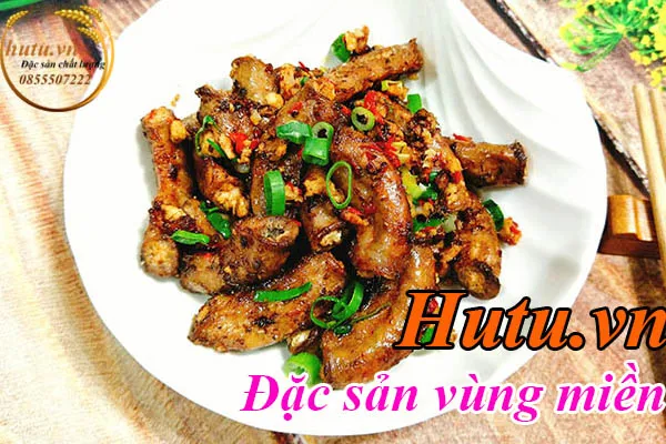 Ruột heo chiên giòn