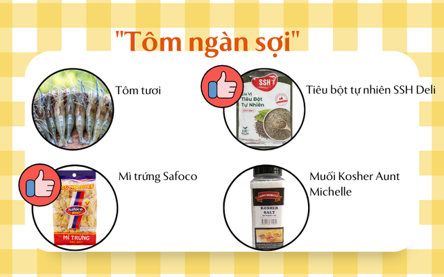 “Tôm ngàn sợi”: Món ăn hấp dẫn từ hình thức tới nội dung